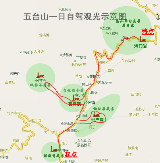 五臺(tái)山自駕游